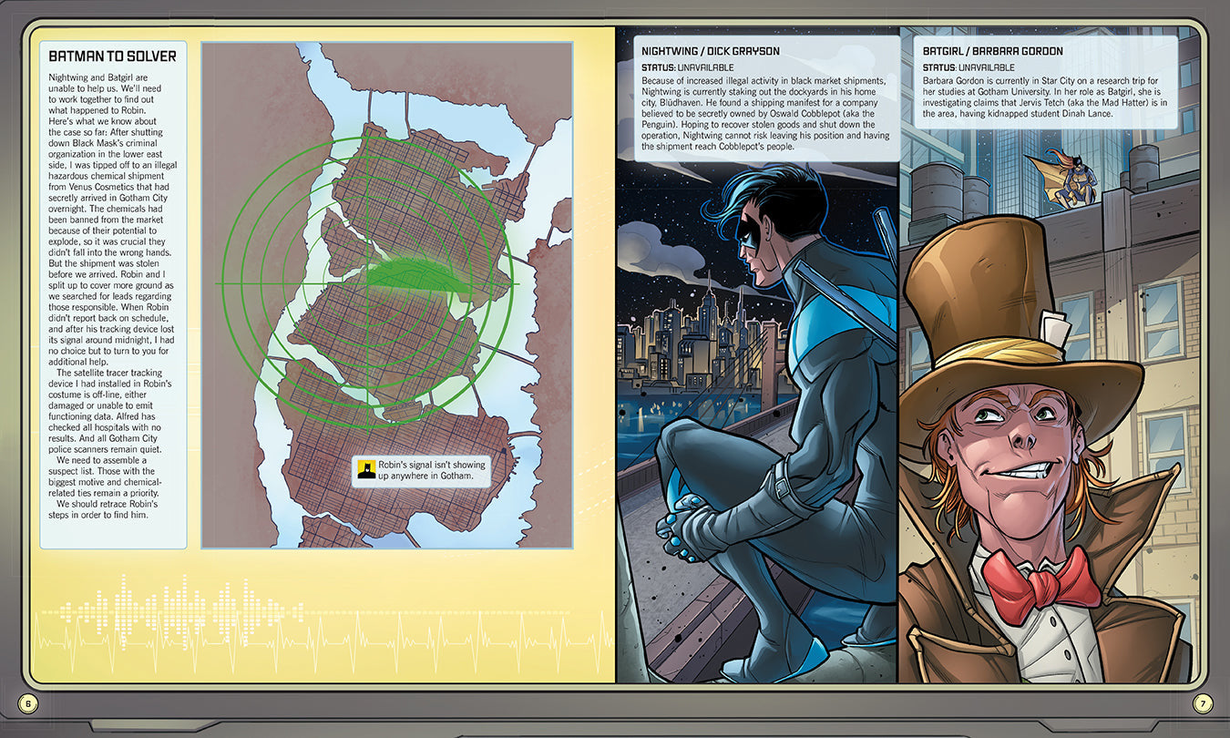 DC Comics: Batman: Crack the Case inside page 1