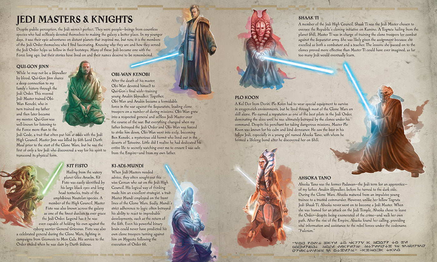 Star Wars: The Secrets of the Jedi inside page 2