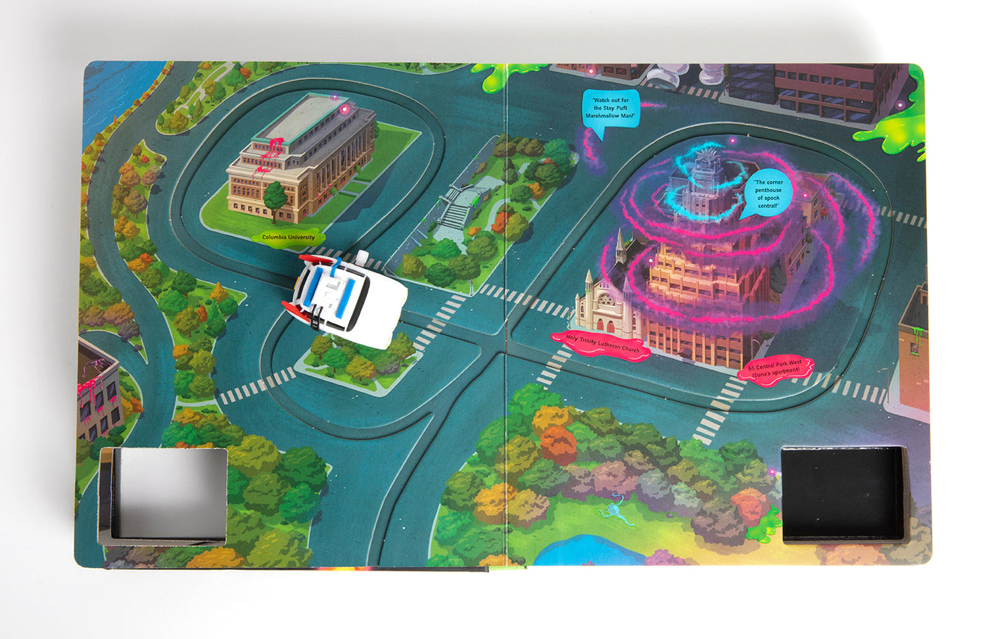 Ghostbusters Ectomobile: Race Against Slime inside page 3
