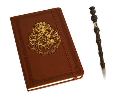 HARRY POTTER: HOGWARTS HARDCOVER JOURNAL AND ELDER WAND PEN SET inside page 1