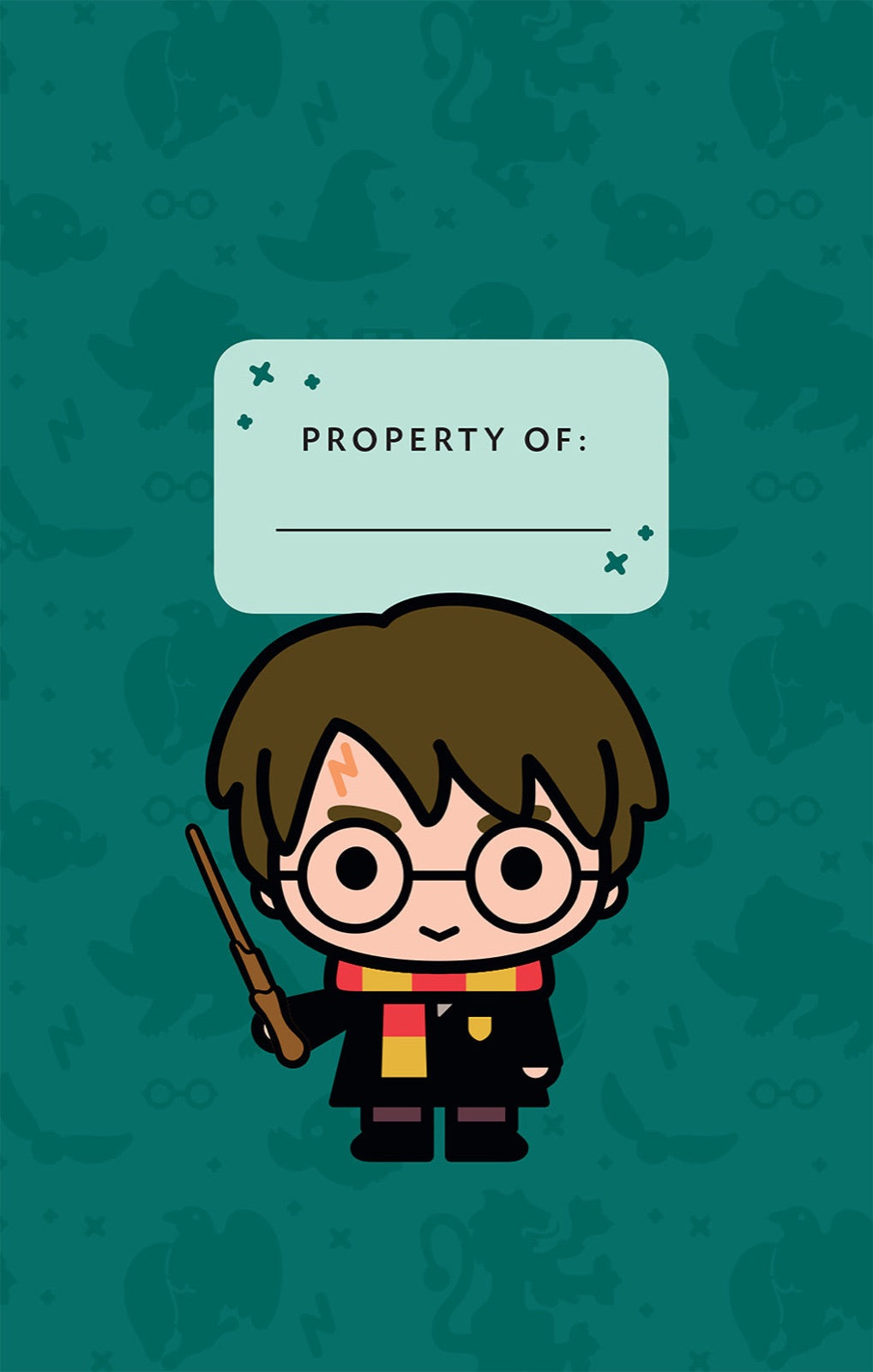 Harry Potter: Back to Hogwarts Ruled Pocket Journal inside page 1