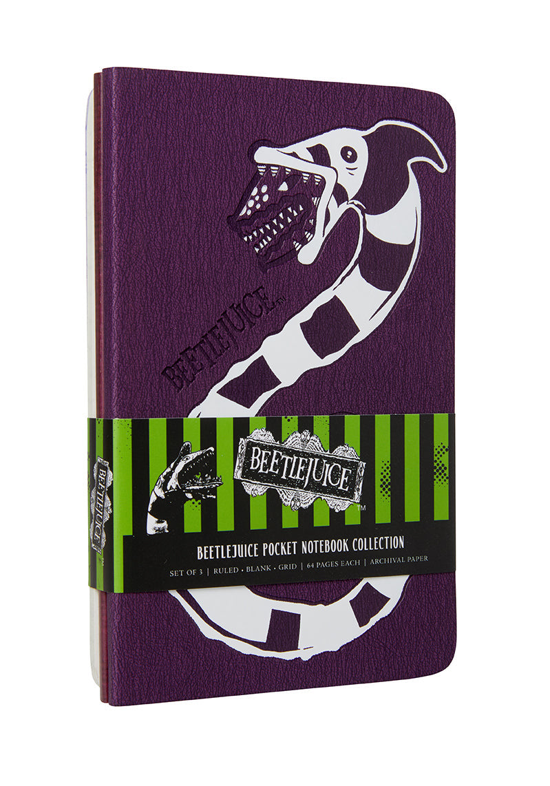 Beetlejuice Pocket Notebook Collection (Set of 3) inside page 1