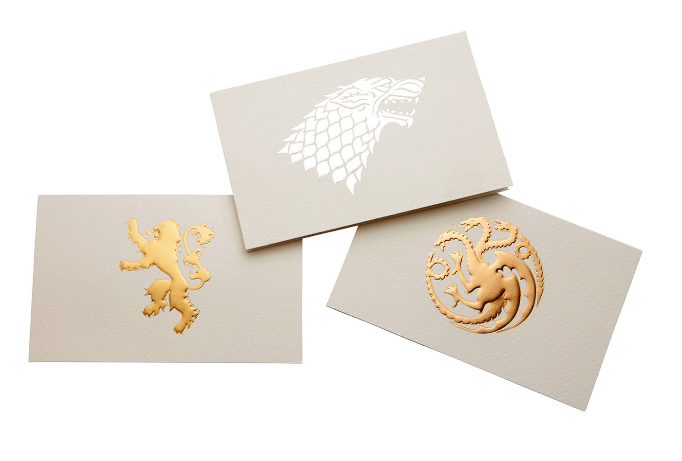 Game of Thrones: House Sigil Foil Note Cards inside page 2