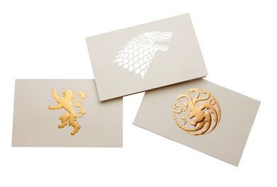 Game of Thrones: House Sigil Foil Note Cards inside page 2