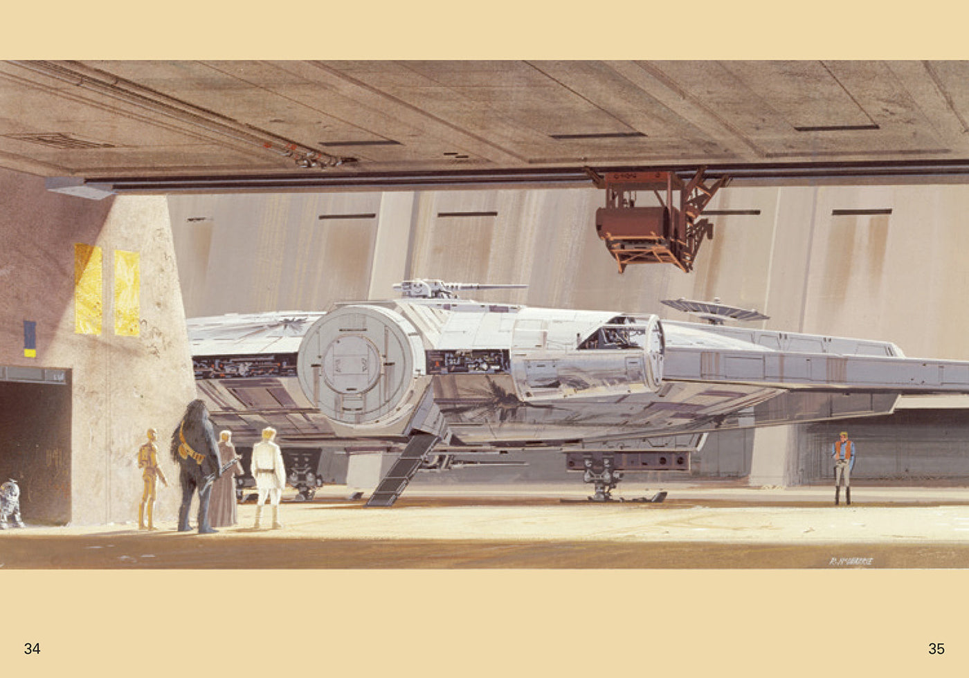 Star Wars: The Concept Art of Ralph McQuarrie Mini Book inside page 2