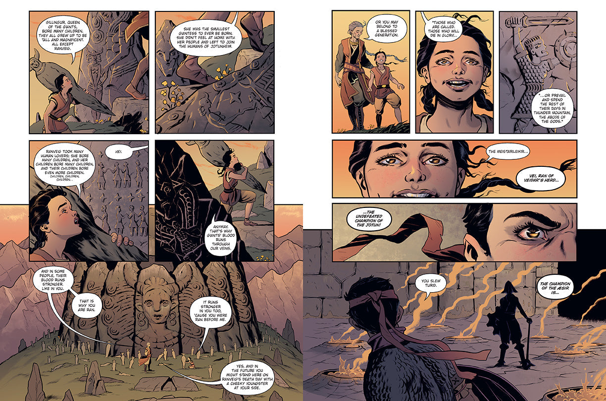 Vei, Vol. 2 inside page 3