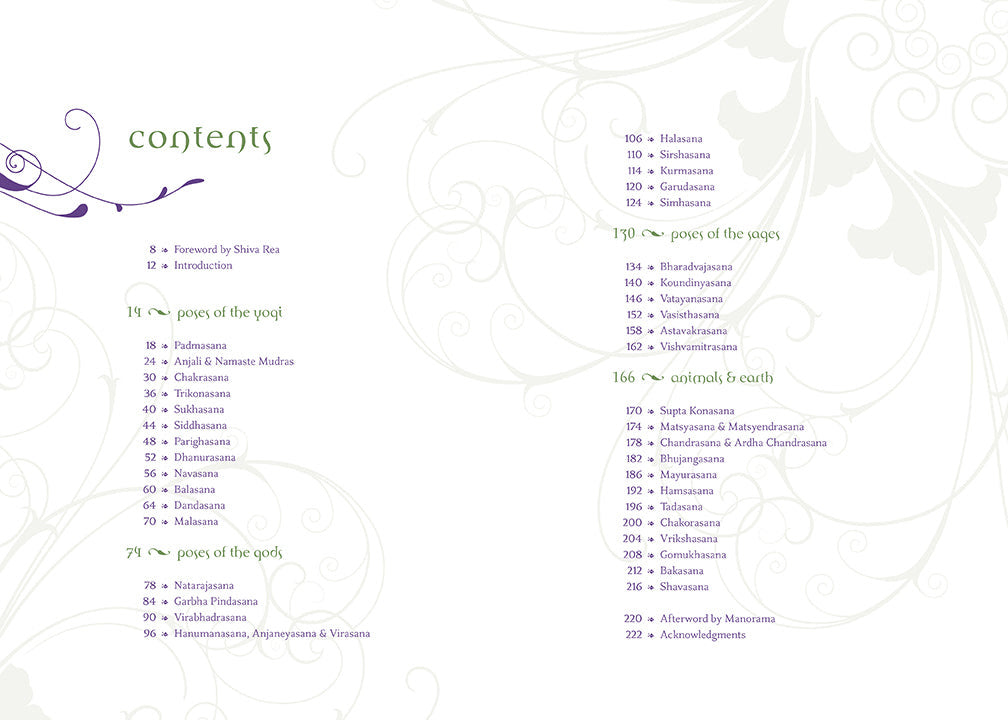 Myths of the Asanas inside page 1