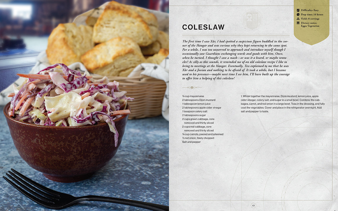 Destiny: The Official Cookbook inside page 3