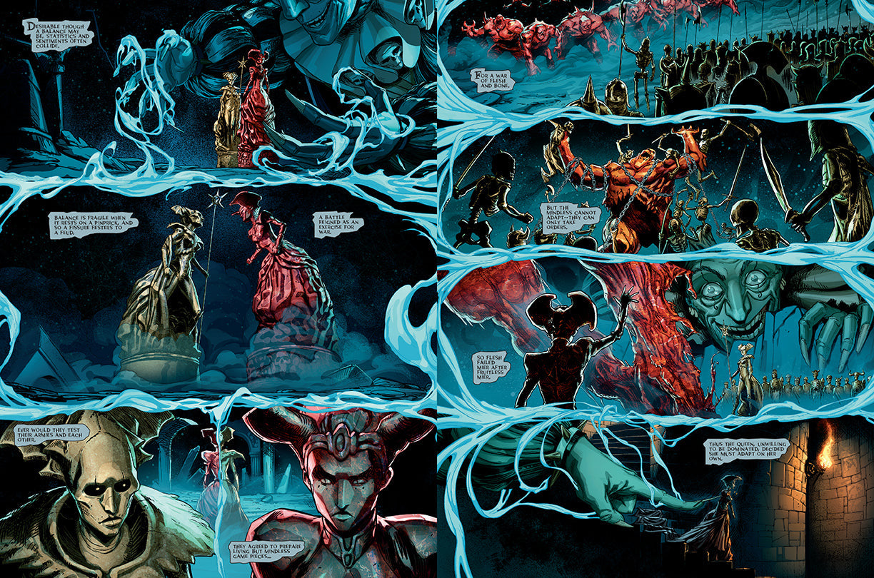 Court of the Dead: War of Flesh and Bone inside page 3