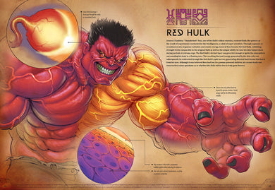 Marvel Anatomy: A Scientific Study of the Superhuman inside page 1