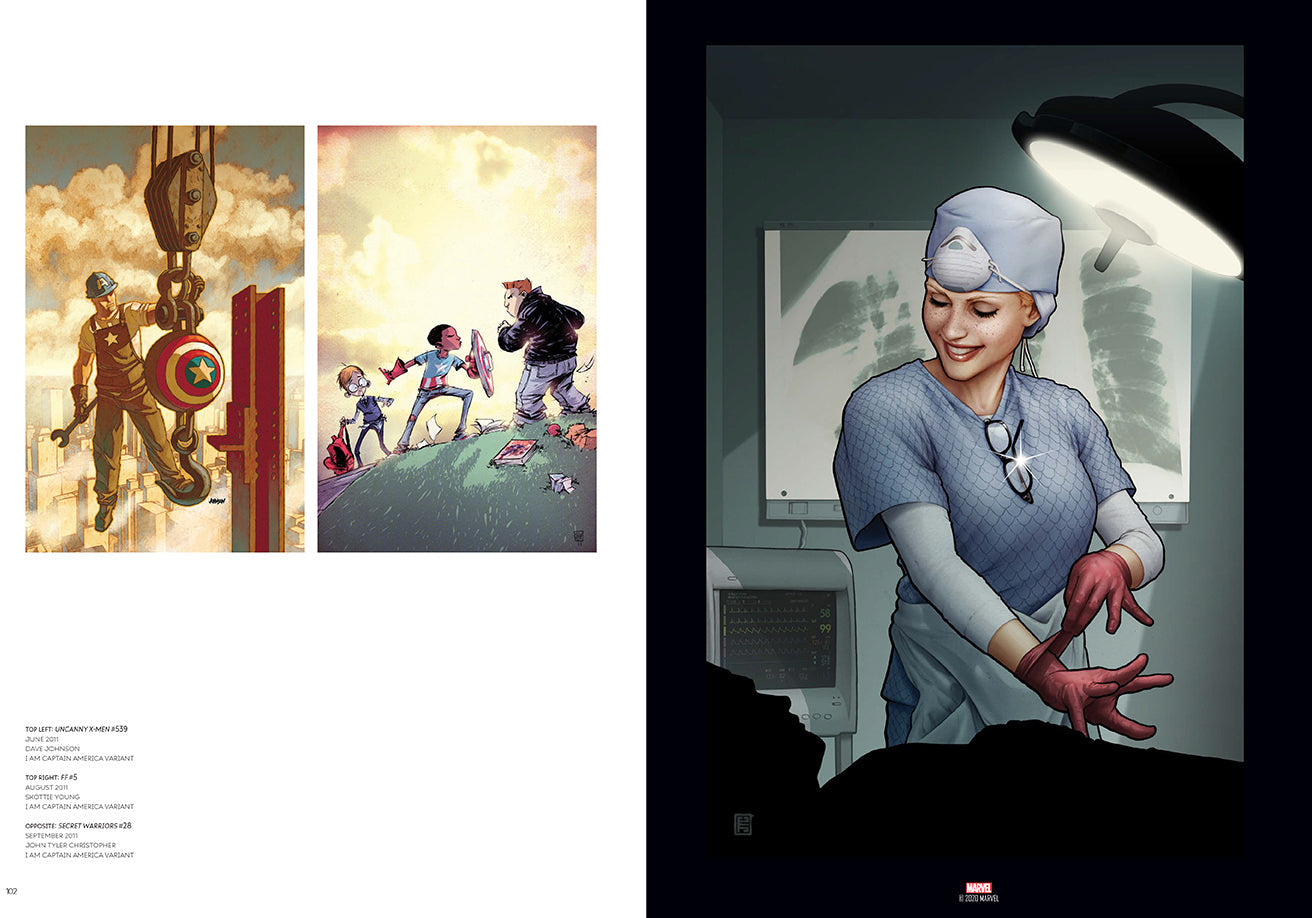 Marvel Comics: The Variant Covers inside page 4