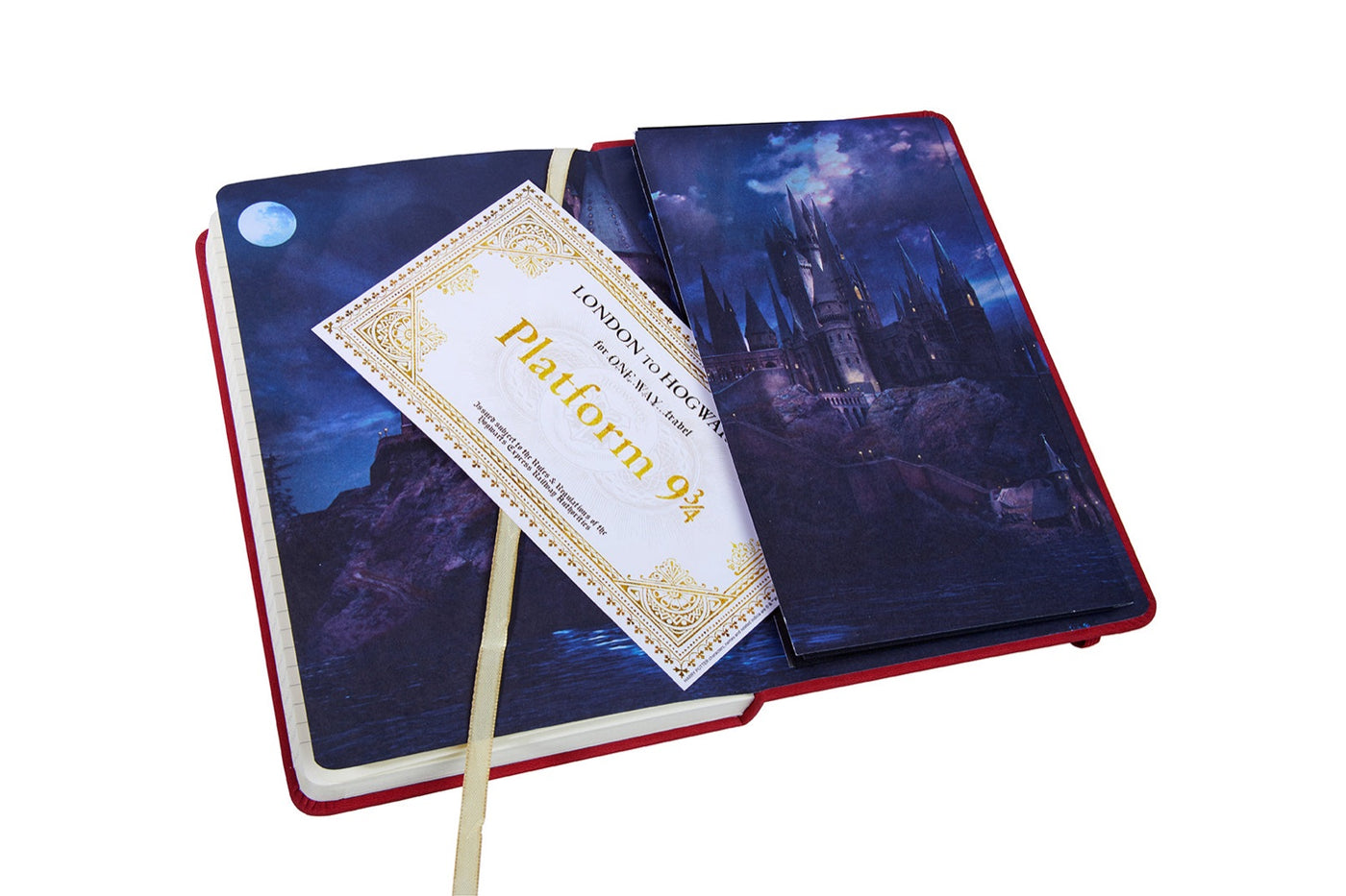 Harry Potter: Platform Nine and Three Quarters Travel Journal inside page 1