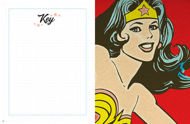 DC Comics: Vintage Wonder Woman Dot Journal inside page 2