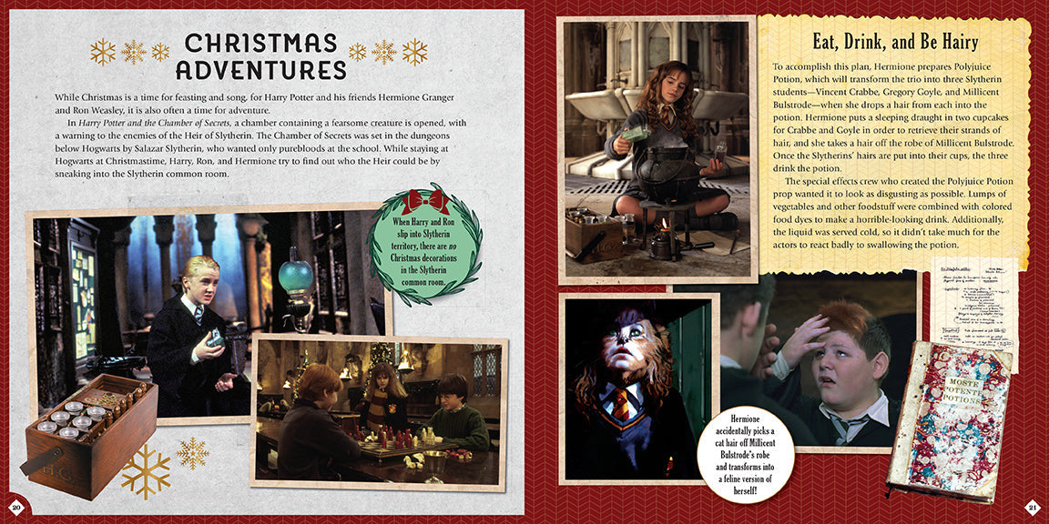 Harry Potter: Christmas at Hogwarts inside page 4