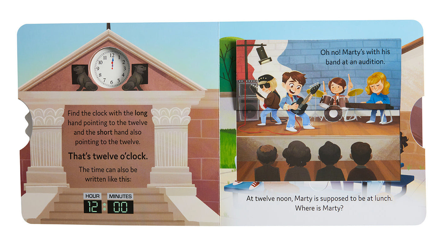 Back to the Future: Telling Time with Marty McFly inside page 3