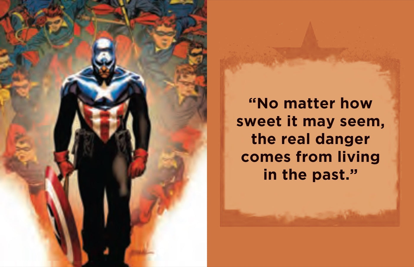 Marvel Comics: Captain America: Inspirational Quotes From the First Avenger inside page 3