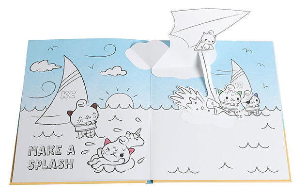 Kitty Cones: Make Your Own Pop-Up Book: Sunshine and Sprinkles inside page 1
