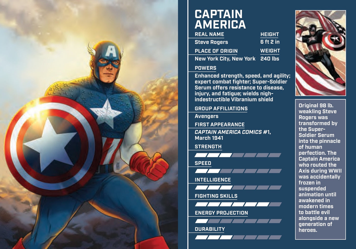 Marvel Comics: Mini Book of Heroes inside page 3