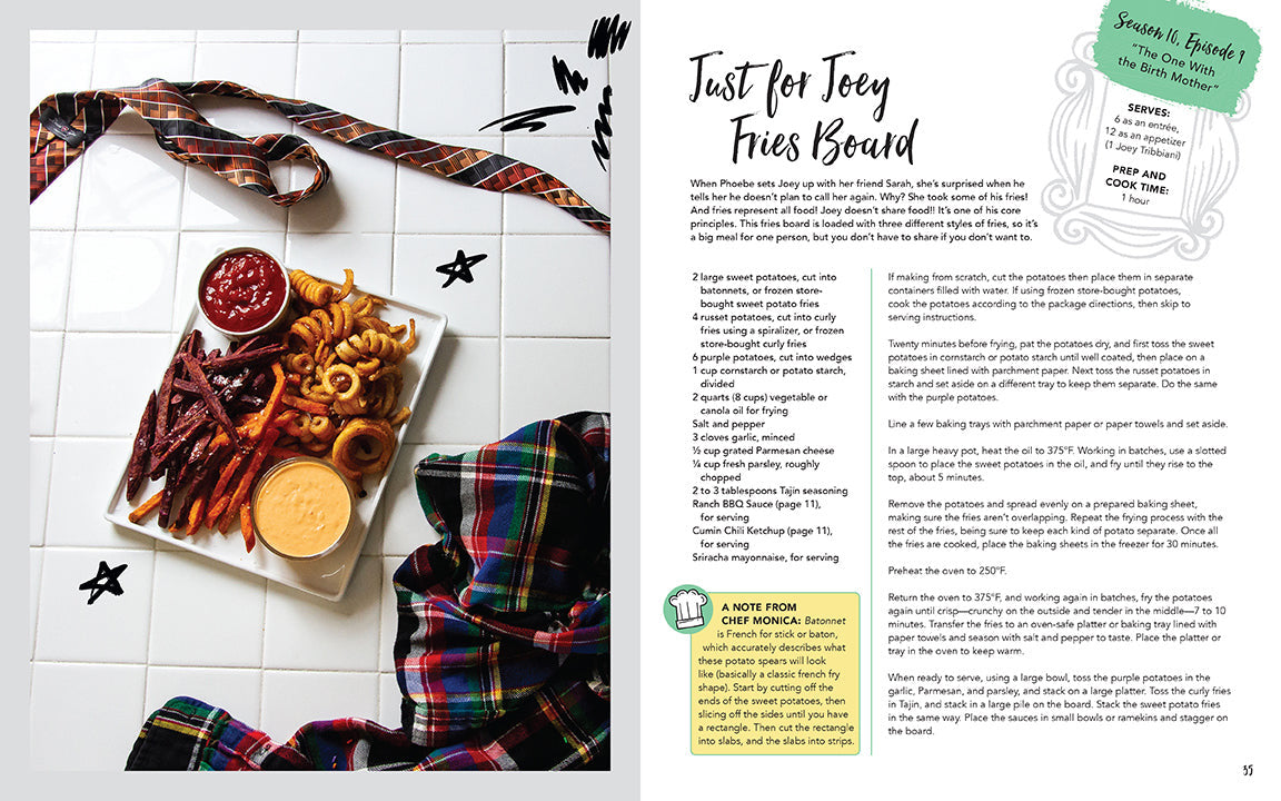 Friends: The Official Cookbook inside page 2