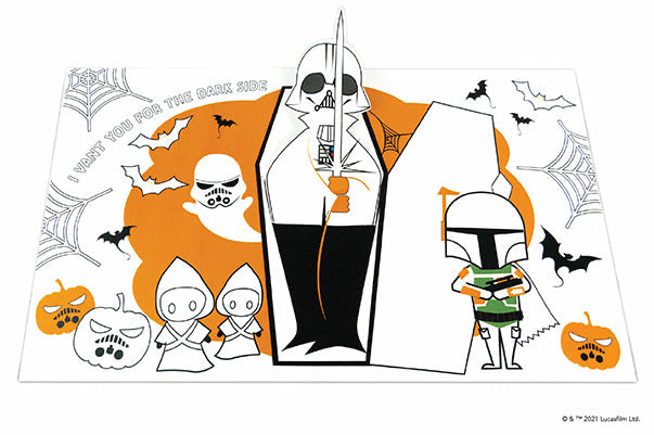 Star Wars: Make Your Own Pop-Up Book: Ghoul-actic Halloween inside page 1