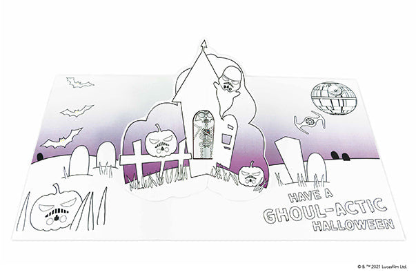 Star Wars: Make Your Own Pop-Up Book: Ghoul-actic Halloween inside page 3