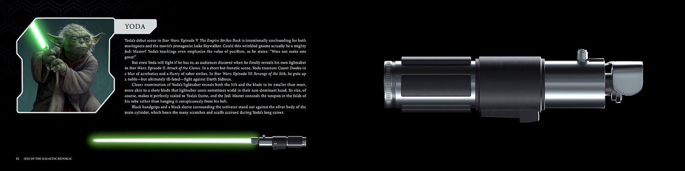 Star Wars: The Lightsaber Collection inside page 4