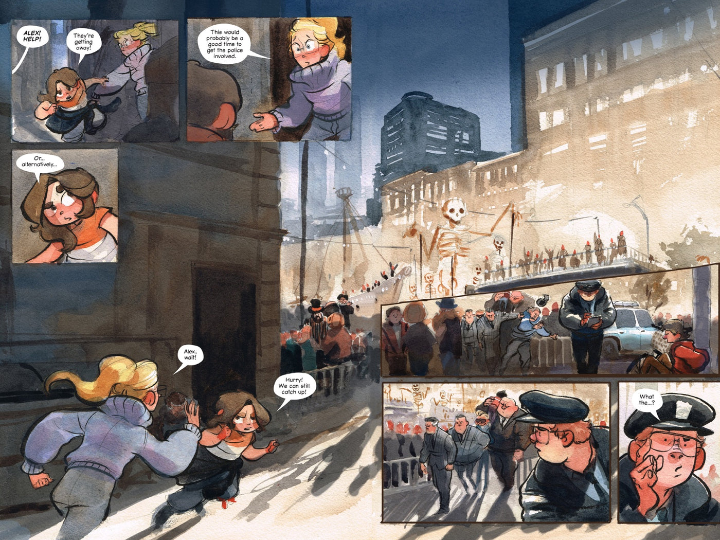 Wonder City inside page 6