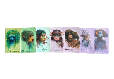 Dark Crystal: Gelfling Clan Sewn Notebook Boxed Set (Set of 7) inside page 1
