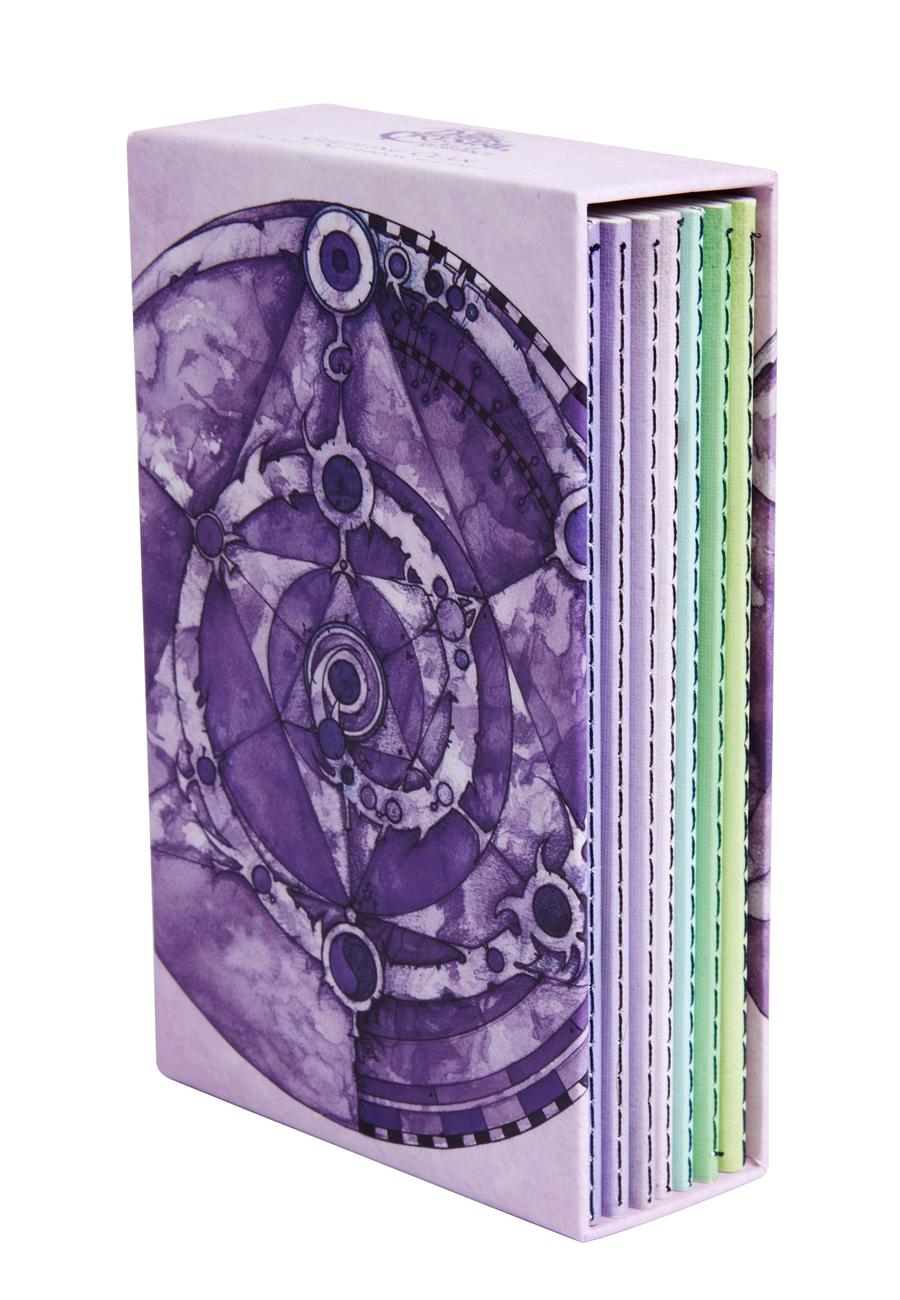Dark Crystal: Gelfling Clan Sewn Notebook Boxed Set (Set of 7)-Art: general-買書書 BuyBookBook
