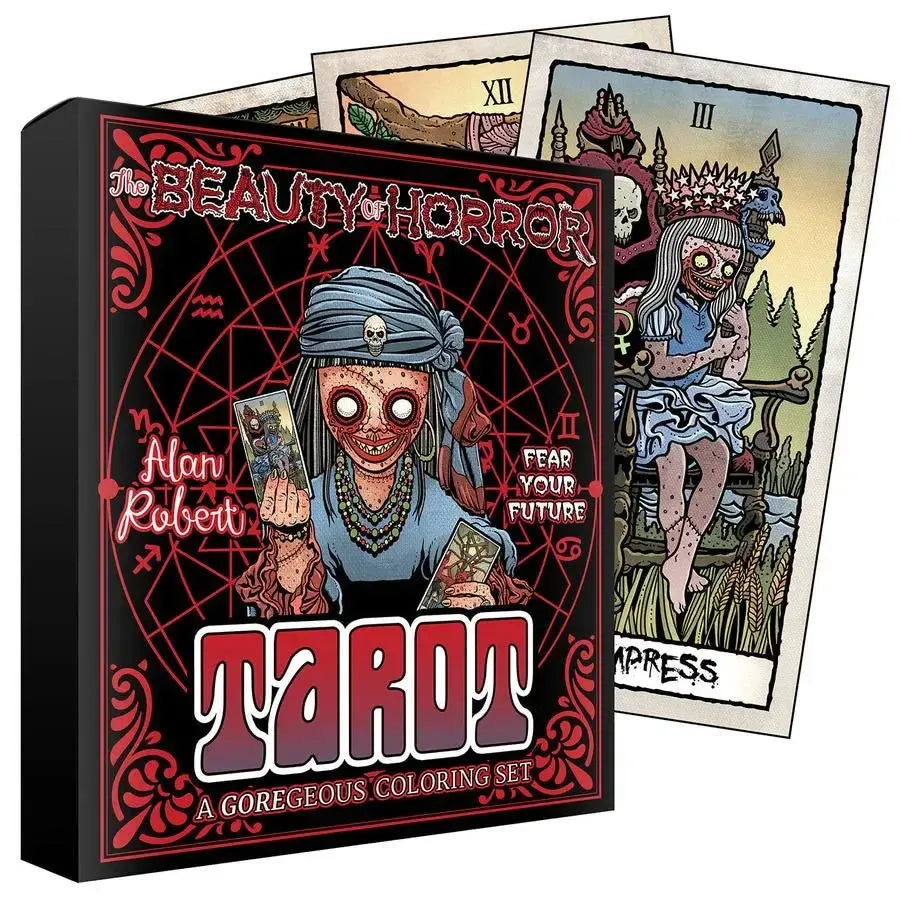 The Beauty of Horror: Fear Your Future Tarot Deck-Mind/ body/ spirit-買書書 BuyBookBook
