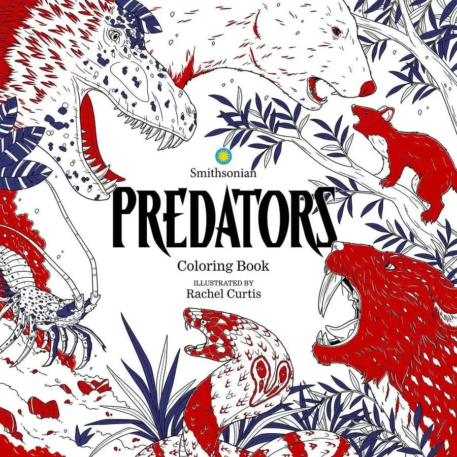 Predators: A Smithsonian Coloring Book-Lifestyle and Leisure-買書書 BuyBookBook