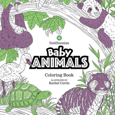 Baby Animals: A Smithsonian Coloring Book-Lifestyle and Leisure-買書書 BuyBookBook