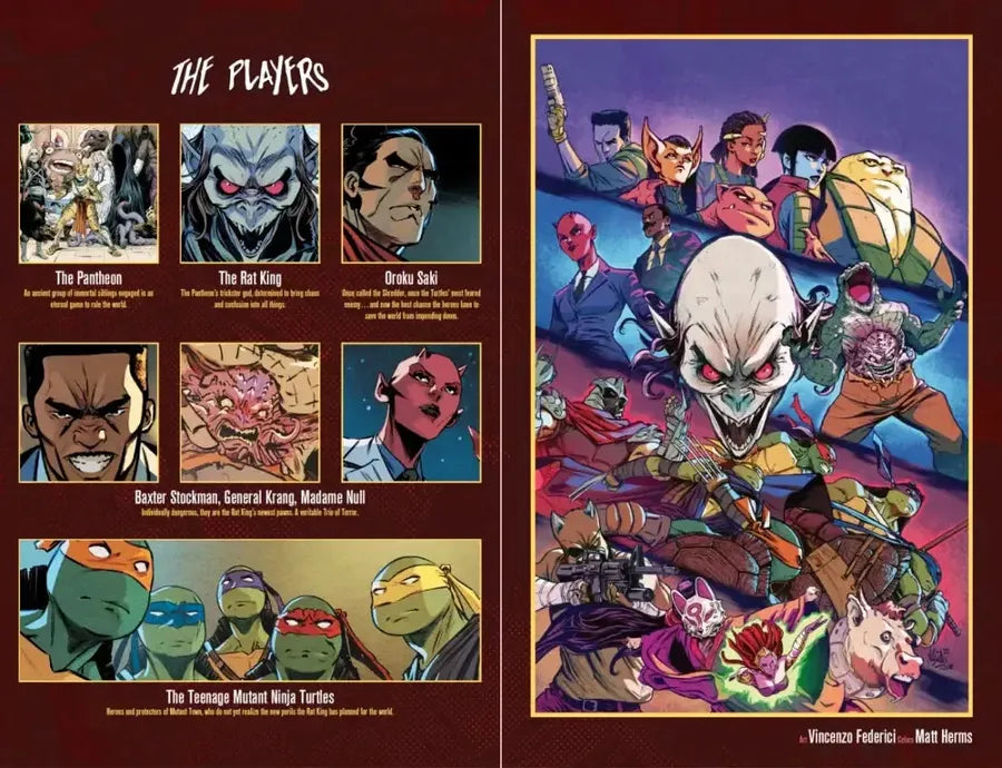 Teenage Mutant Ninja Turtles: The Armageddon Game US - Hardback