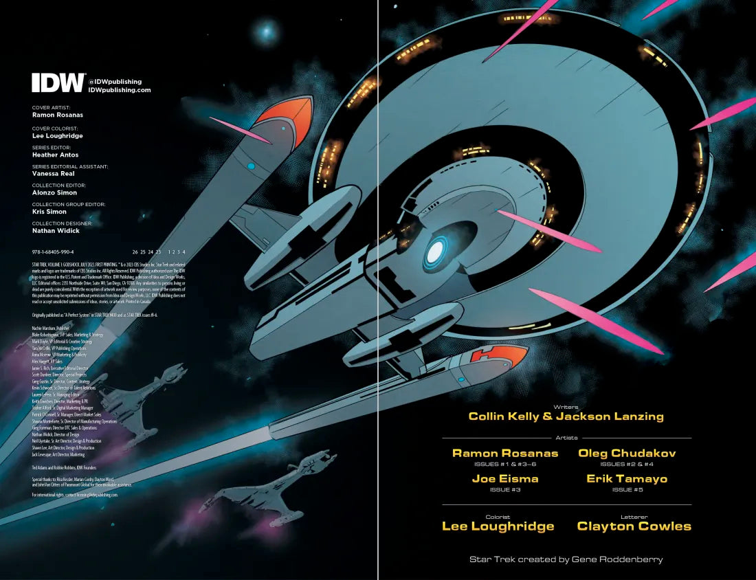 Star Trek, Vol. 1: Godshock US - Hardback