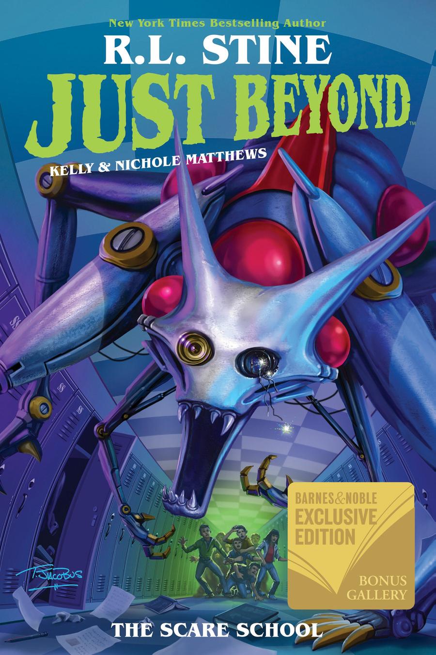 Just Beyond: The Scare School (Barnes & Noble Exclusive Signed Edition)-Graphic novel / Comic book / Manga: genres-買書書 BuyBookBook