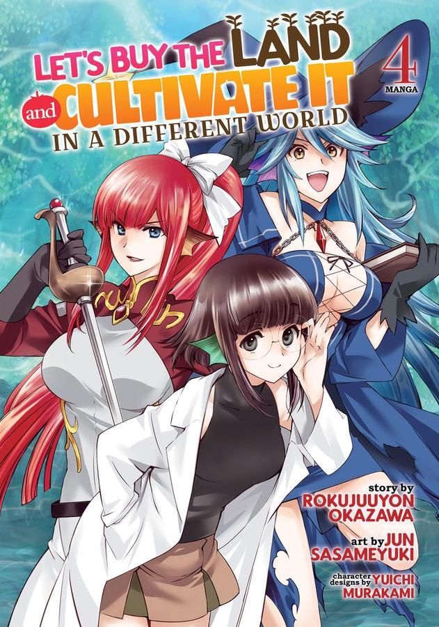 Let's Buy the Land and Cultivate It in a Different World (Manga) Vol. 4-Manga and East Asian style / tradition comic books-買書書 BuyBookBook