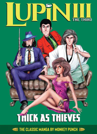 Lupin III (Lupin the 3rd): Thick as Thieves - The Classic Manga Collection-Graphic novel / Comic book / Manga: genres-買書書 BuyBookBook