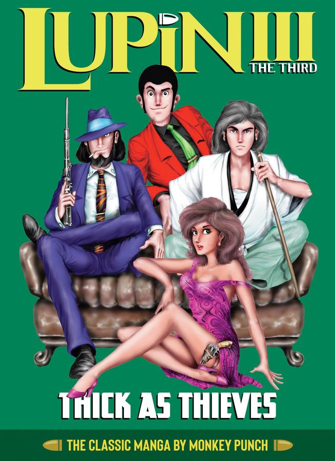 Lupin III (Lupin the 3rd): Thick as Thieves - The Classic Manga Collection-Graphic novel / Comic book / Manga: genres-買書書 BuyBookBook