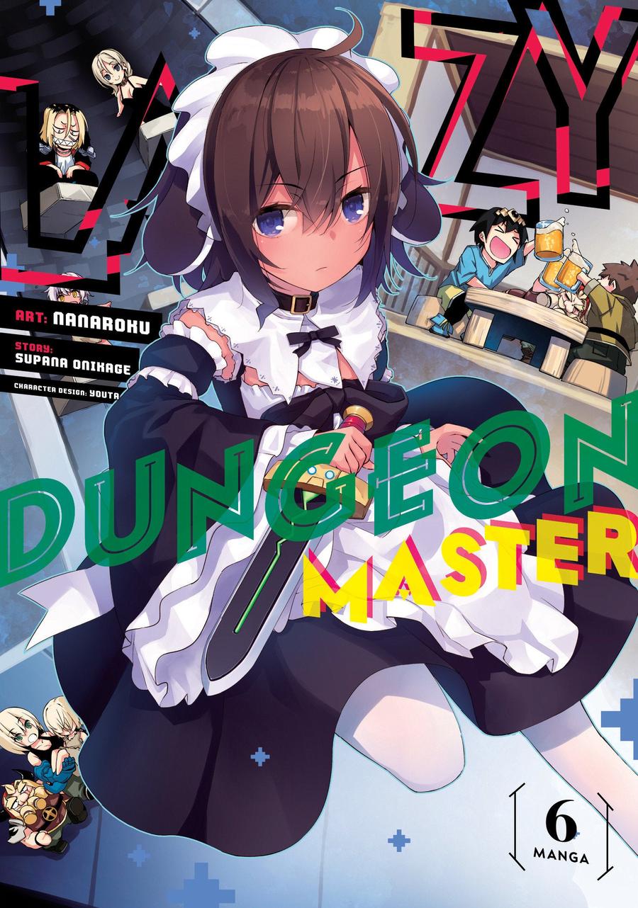 Lazy Dungeon Master (Manga) Vol. 6-Manga and East Asian style / tradition comic books-買書書 BuyBookBook