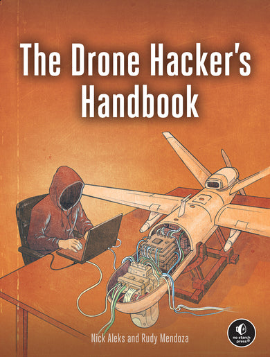 The Drone Hacker's Handbook cover (ISBN 9781718505124)