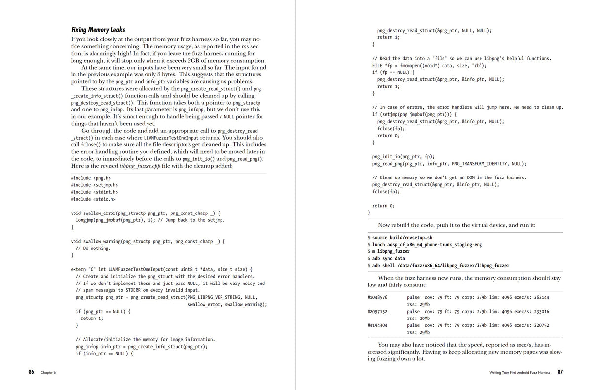 Fuzzing Android interior 5 (ISBN 9781718505292)