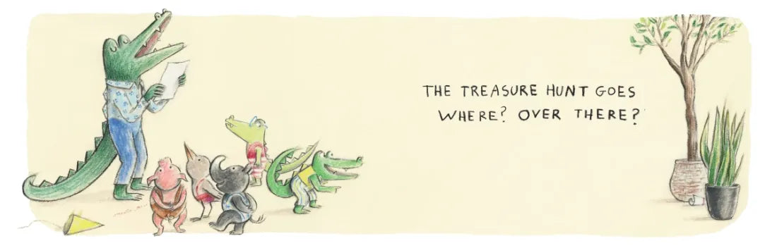 What Does Little Crocodile Say At the Birthday Party? CA - Hardback