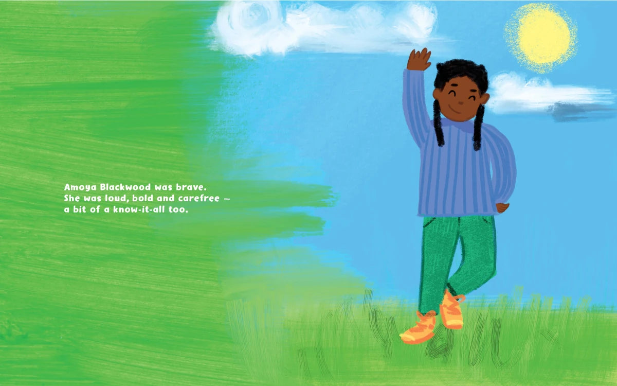Amoya Blackwood Is Brave CA - Hardback