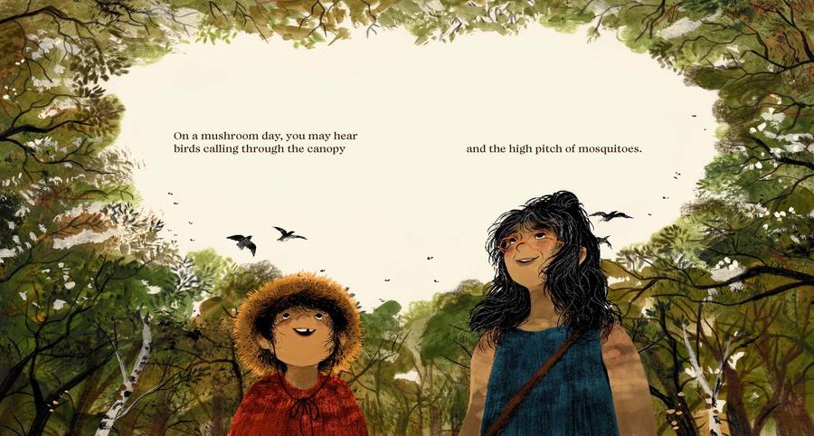On a Mushroom Day CA - Hardback