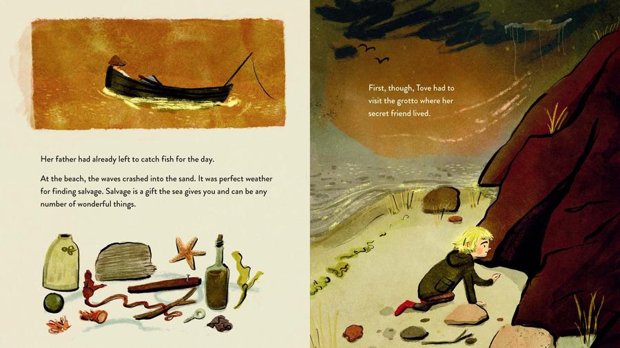 Tove and the Island with No Address CA - Hardback