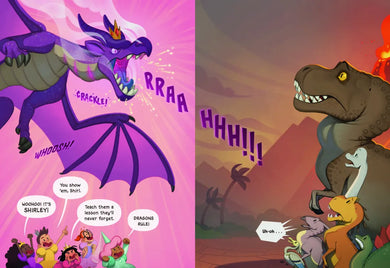 Princesses Versus Dinosaurs CA - Paperback / softback