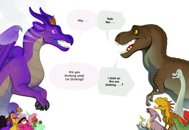 Princesses Versus Dinosaurs CA - Paperback / softback