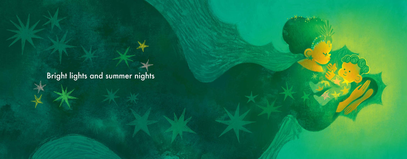 Bright Lights and Summer Nights CA - Hardback