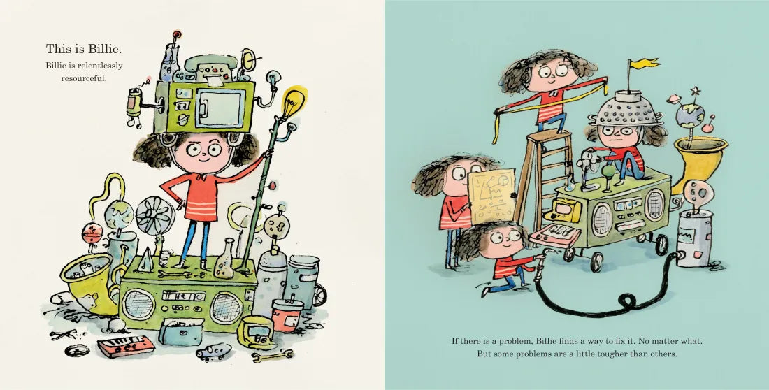 Billie Builds a RoboCorn CA - Hardback