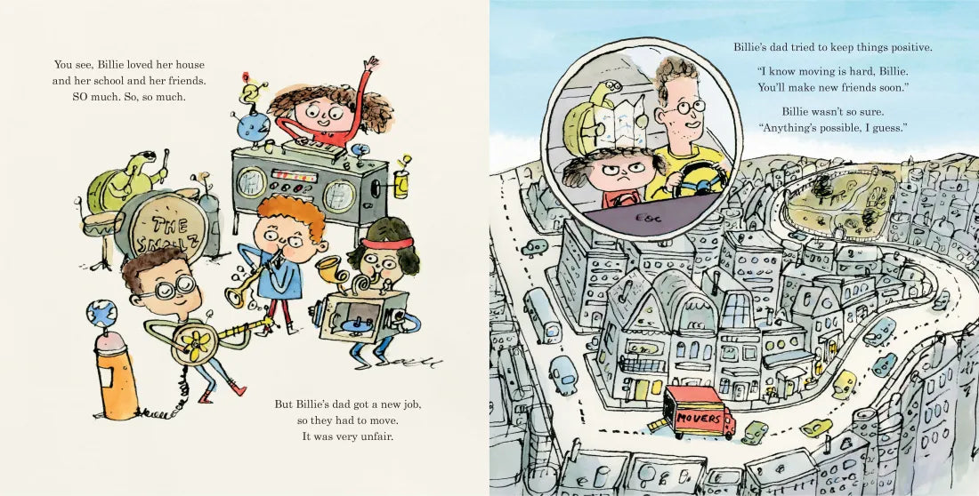 Billie Builds a RoboCorn CA - Hardback